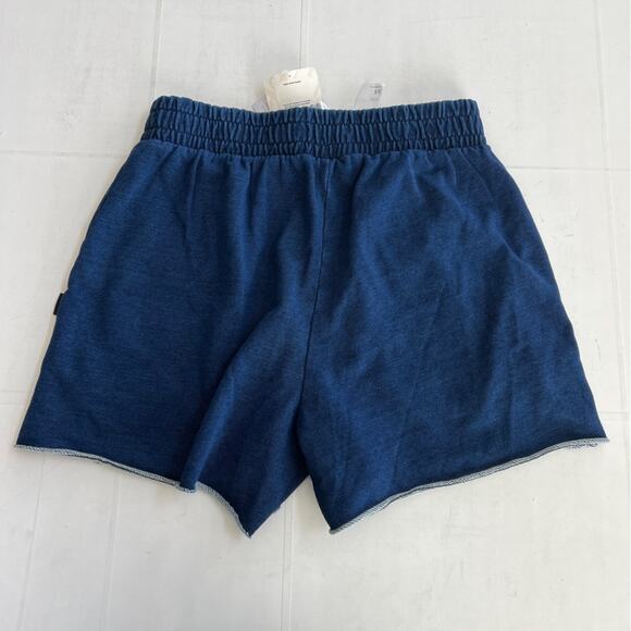 New FABLETICS Terry Sweatshort Shorts Washed Indigo Women’s Various Sizes - Picture 3 of 8